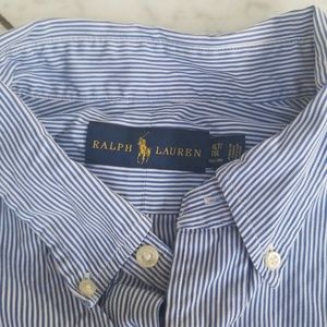 Mens Raulf Lauren button up size XL